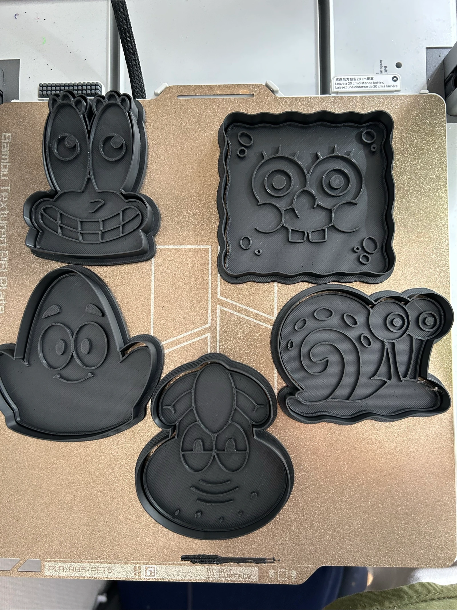 sponge bob cookie cutters